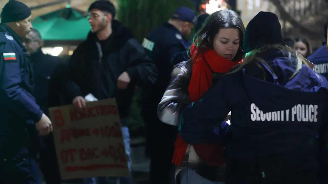Няма арестувани от протеста, съобщиха от МВР
