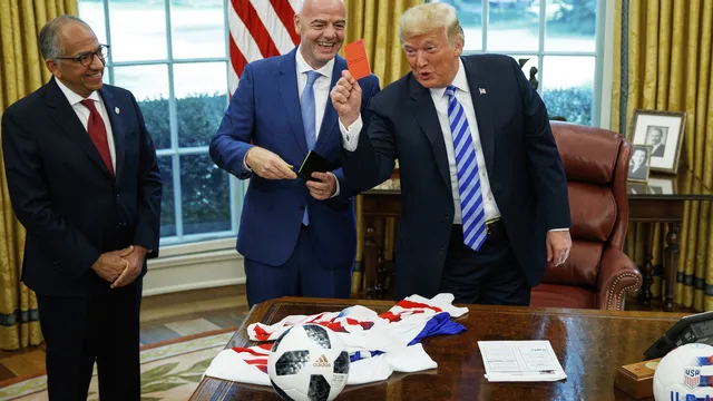 Тръмп потвърди участие в жребия за Световното първенство по футбол в петък