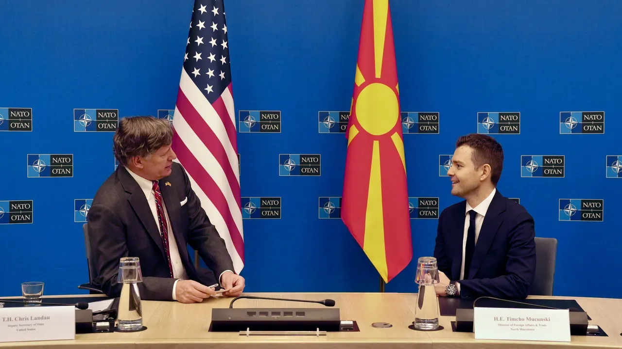 Външният министър на РСМ и заместник-държавният секретар на САЩ с протоколна среща