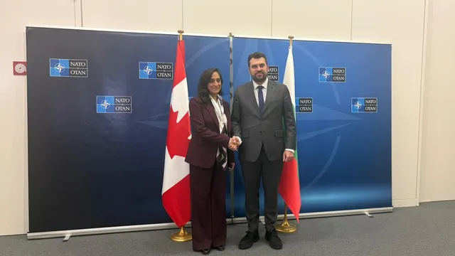 Георг Георгиев проведе среща с канадския си колега в Брюксел