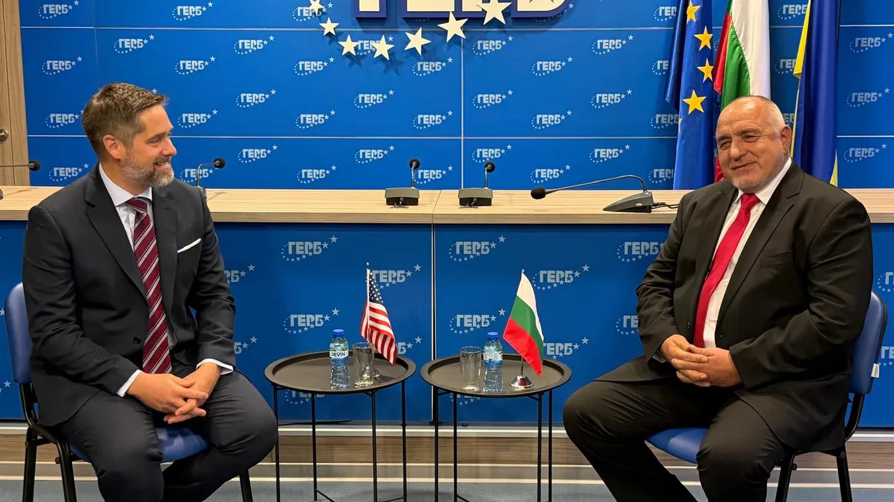 Бойко Борисов се срещна с високопоставен служител на САЩ