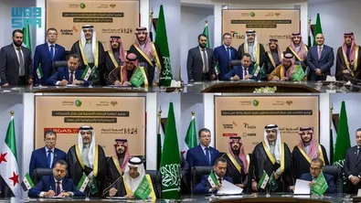 Саудитски енергийни компании подписаха споразумения за развитие на нефтени и газови находища в Сирия