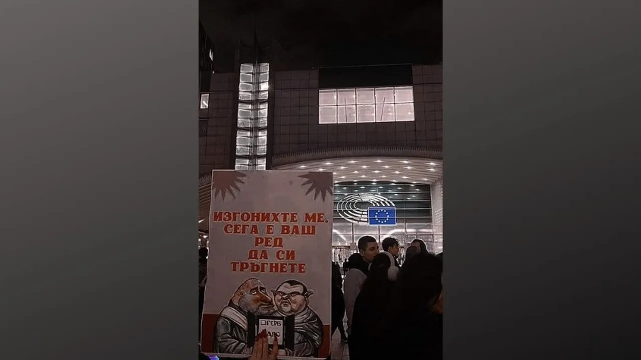 Брюксел се включи: българи пред ЕП подкрепят протеста у нас (ВИДЕО)