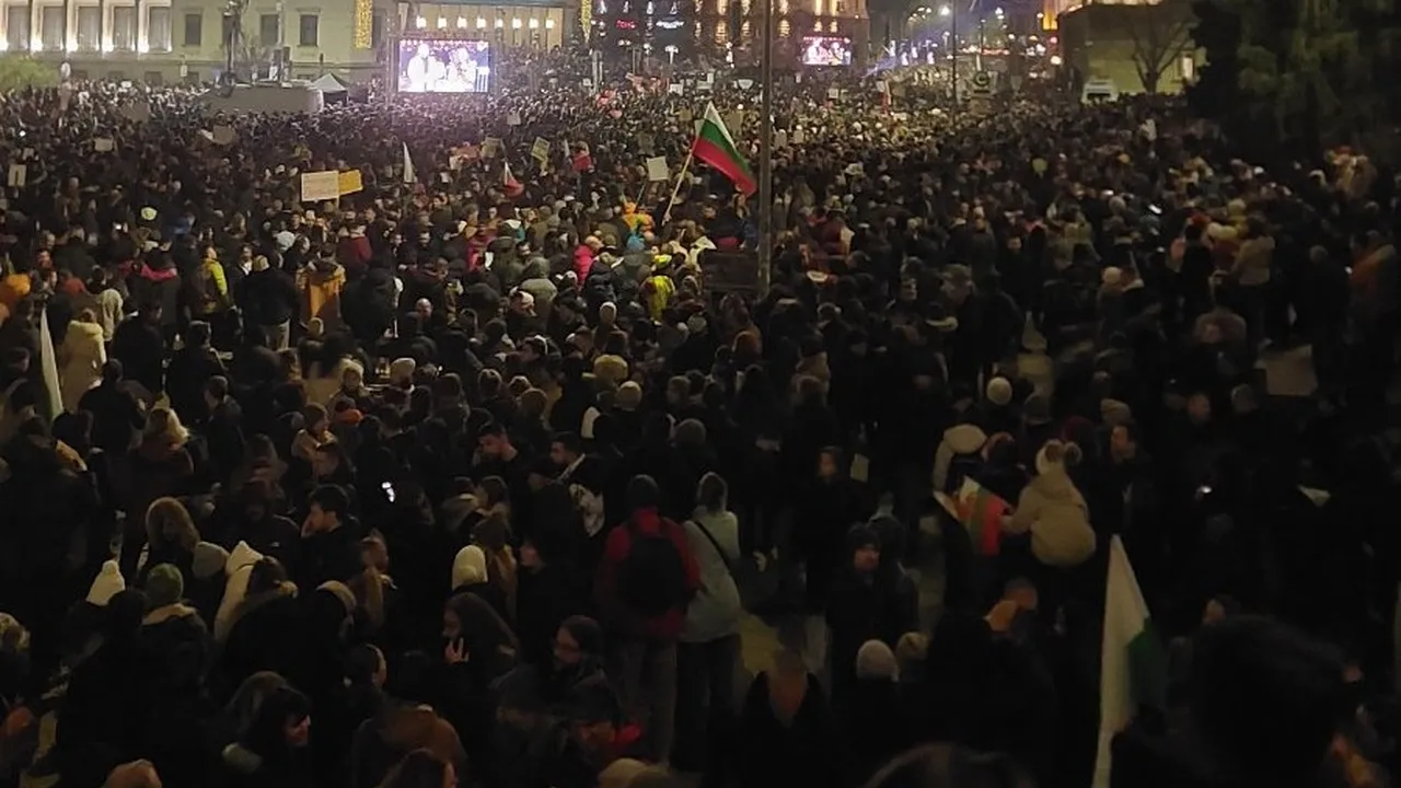 Две деца изгубени по време на протеста в София