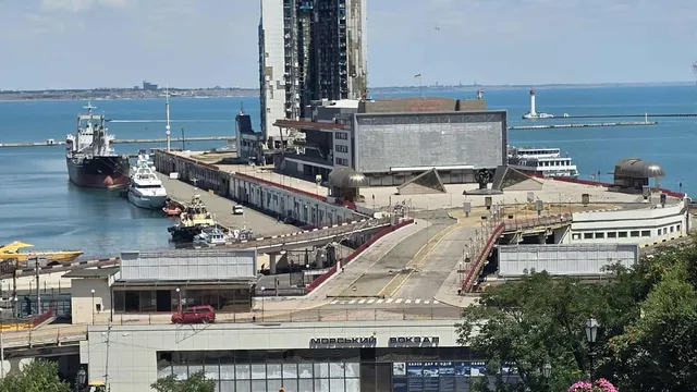 Край Одеса: Голям пожар на турски ферибот