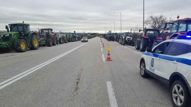 Протест на гръцките земеделци затвори пункта "Капитан Петко войвода – Орменио"