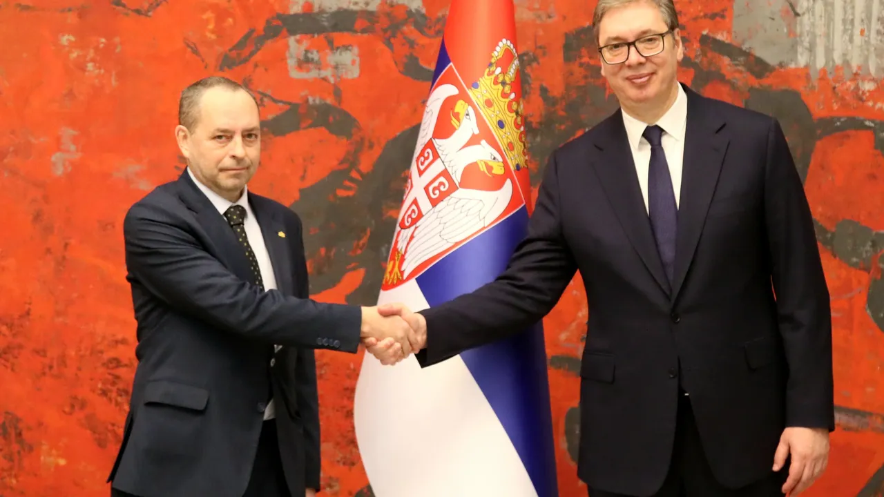 Новоназначеният посланик на България в Сърбия връчи акредитивните си писма на Александър Вучич