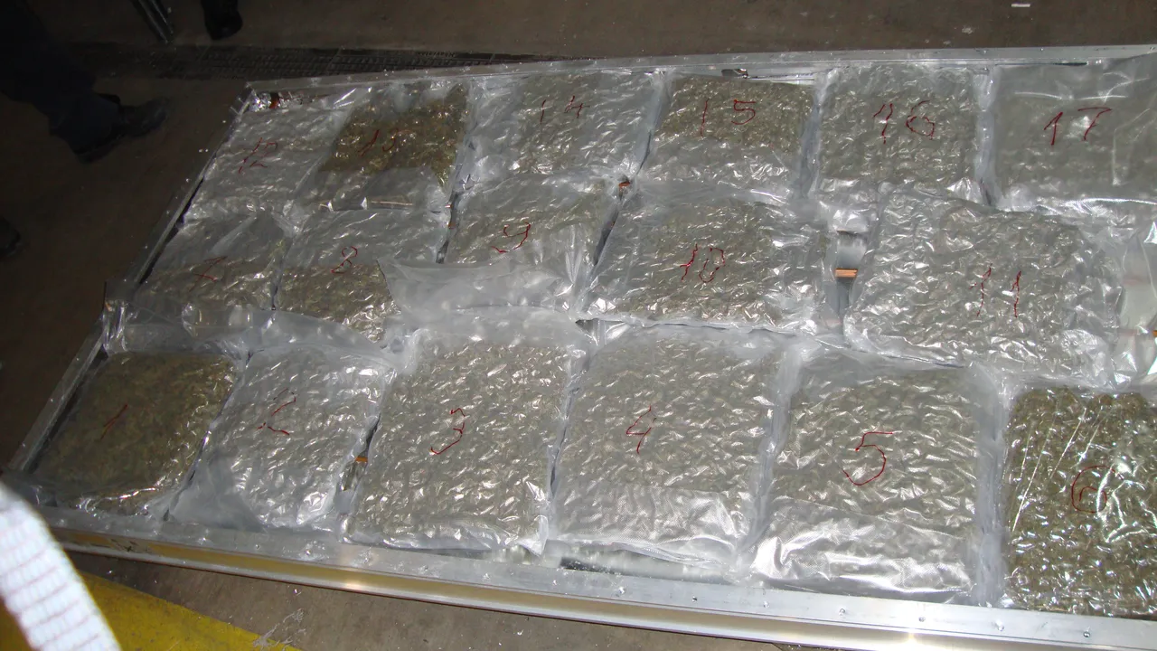 Мъж с 16 присъди превозвал 82 кг марихуана от Румъния