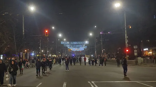 След края на протеста - хората затвориха "Орлов мост" (ВИДЕО)