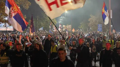 Студентите в Сърбия протестират срещу натиска на Вучич върху университетите