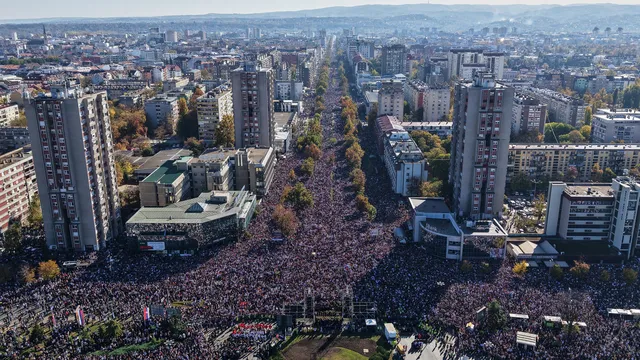 Сърбия през 2025 г.: година на протести, политическа криза и липса на реформи