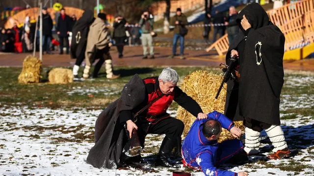 Възстановки на боевете за освобождение на София от Османско робство имаше в "Надежда"