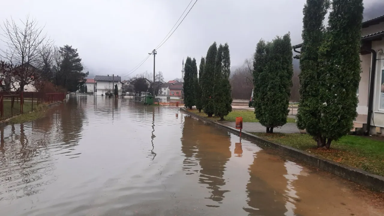Поройни дъждове заляха Босна и Херцеговина
