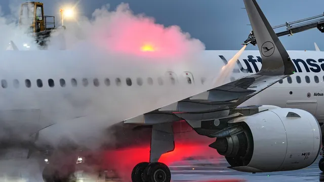 Заради обилни снеговалежи са възможни закъснения на полетите в Брюксел