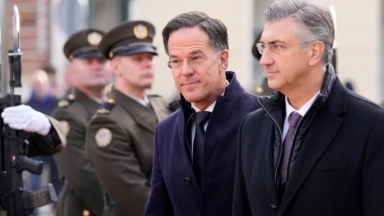 Марк Рюте: Хърватия е надежден съюзник на Украйна; Русия няма да ни разубеди да помагаме