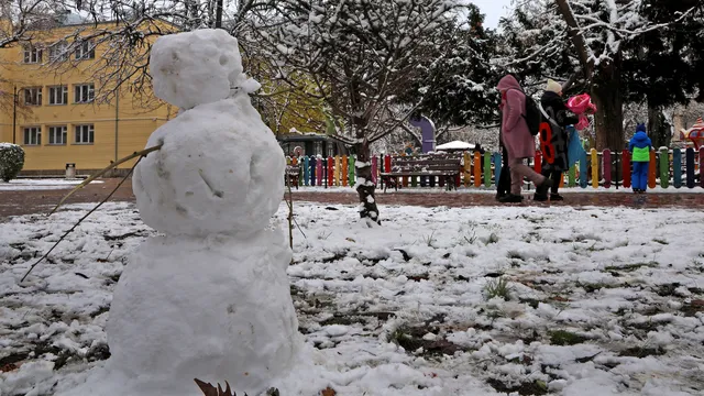 Минус 15°C в Кнежа и нови снеговалежи днес