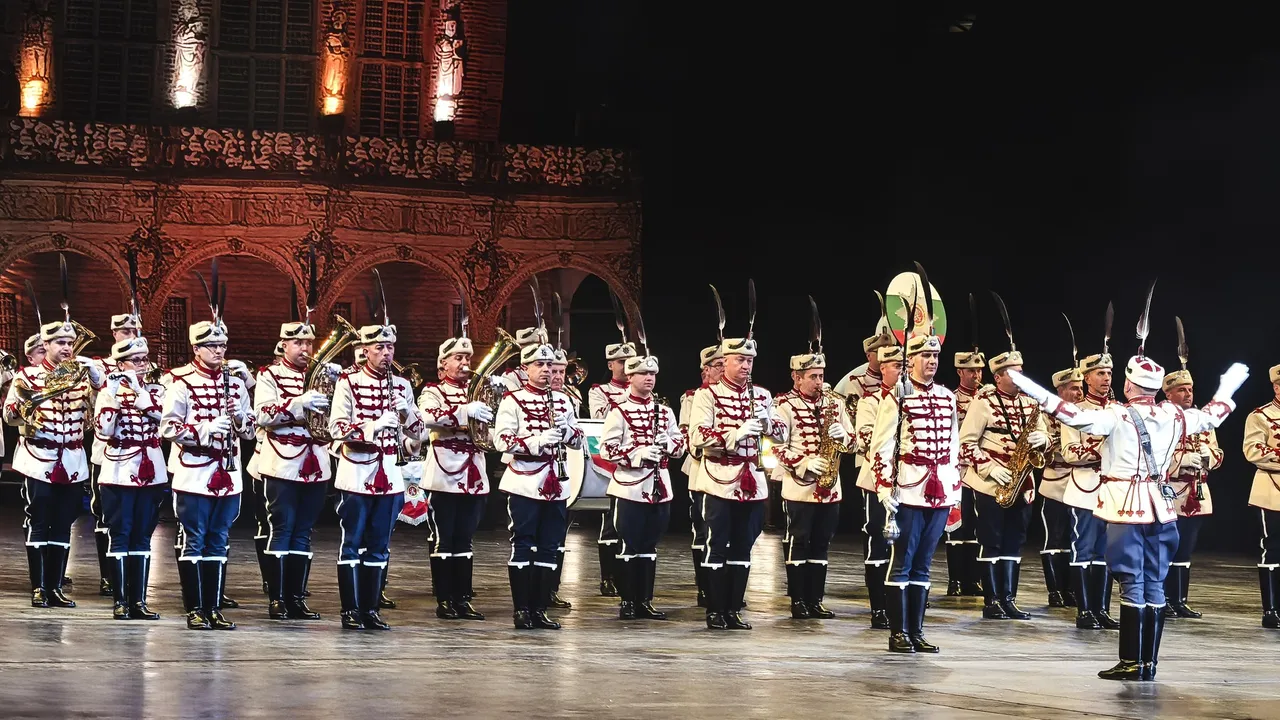 Гвардейският оркестър участва в международния музикален парад в Германия