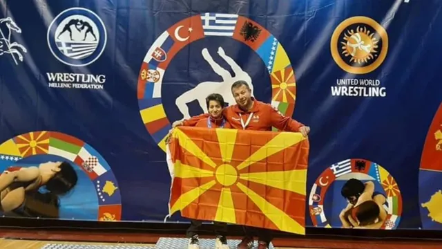 Медиите в РСМ: Македонска националка стана шампионка по борба на България