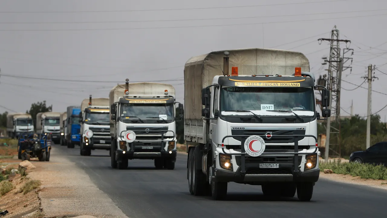 Хуманитарен конвой потегли към Кобане на фона на крехко примирие в Северна Сирия