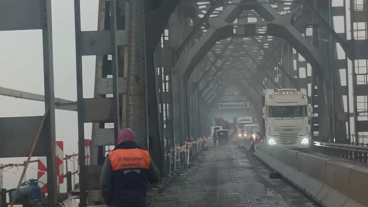 Ремонтът на Дунав мост при Русе напредва по план