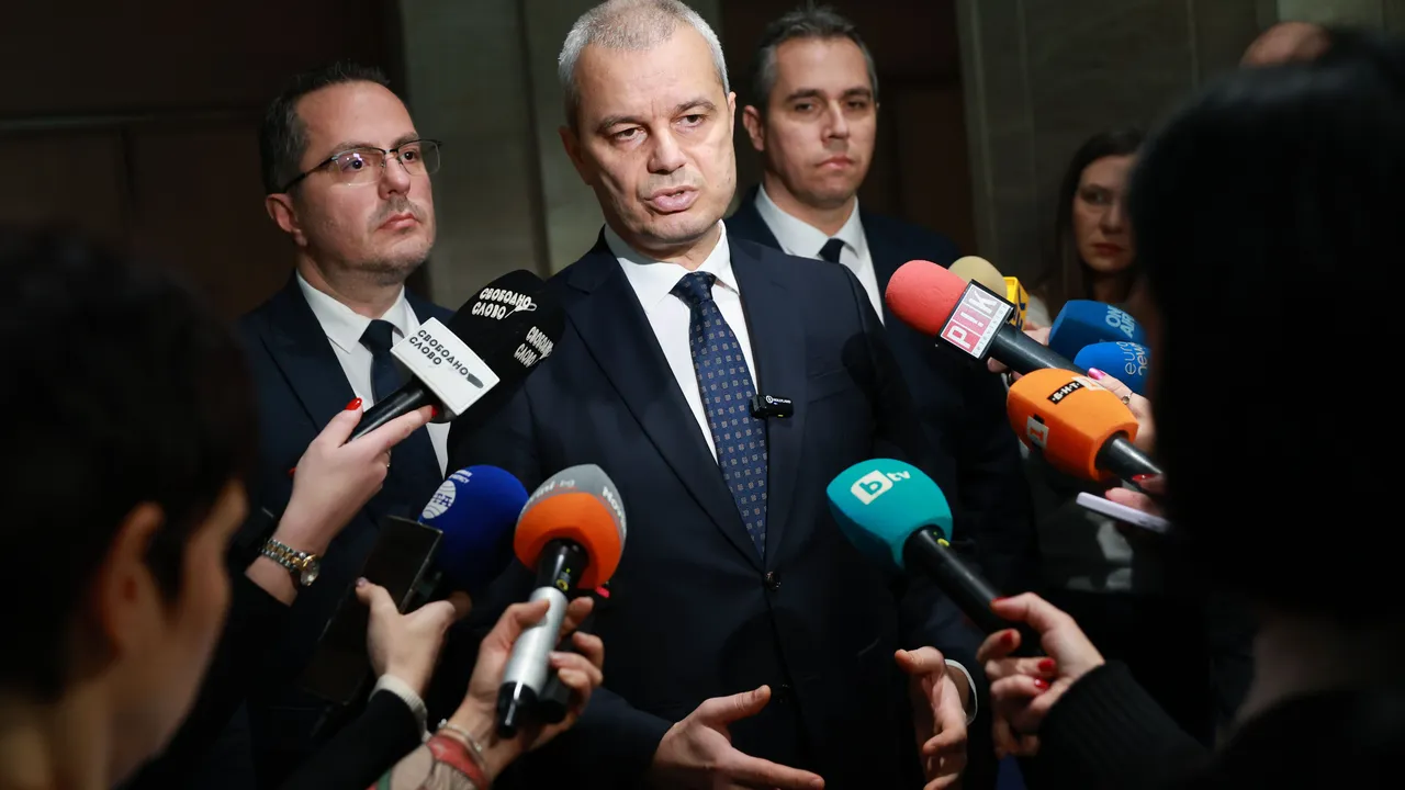 Костадин Костадинов: Най-логичният избор за служебен премиер е Андрей Гюров