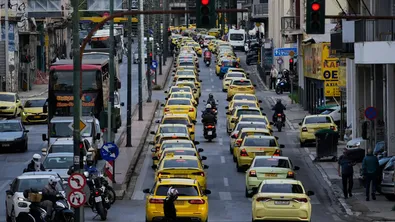 Стачка на такситата в Атина днес и утре