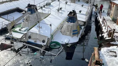 Баржа потъна частично край Гюргево, уверяват, че нямало замърсяване