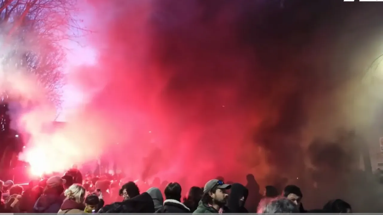 Улична война в Милано: сблъсъци и палежи срещу Зимните олимпийски игри 2026