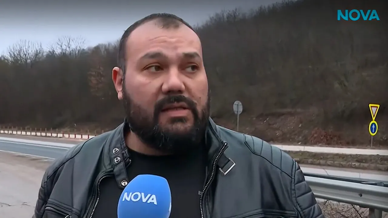 Камион спря в аварийната лента на „Хемус“, шофьорът остана без книжка