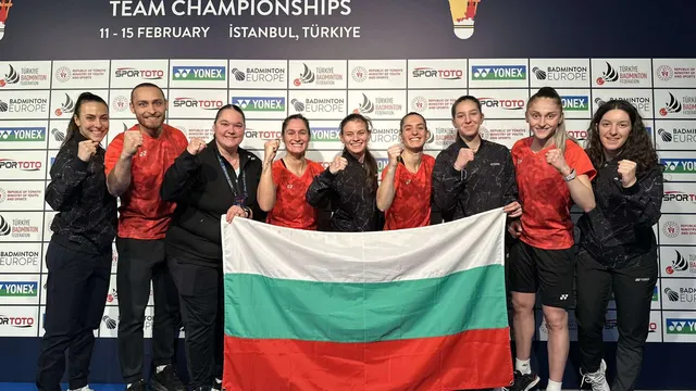 Злато за България! Първа европейска титла в бадминтона