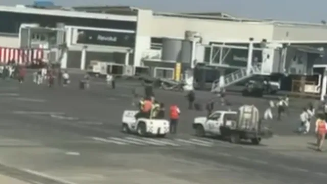 Стрелба и паника: картел атакува летище в Мексико (ВИДЕО)