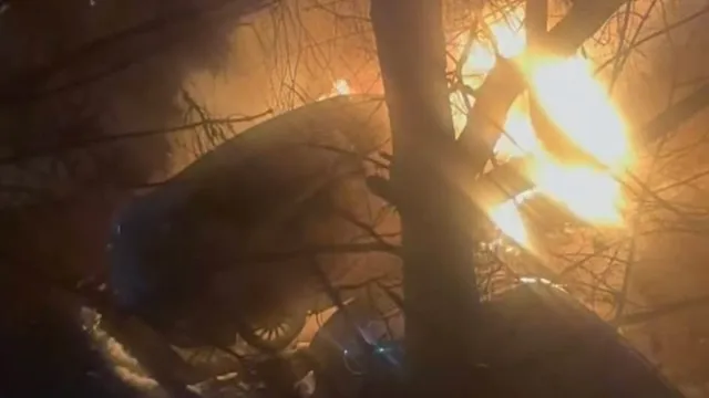 Как неправилно паркиране приключи с палеж на кола?