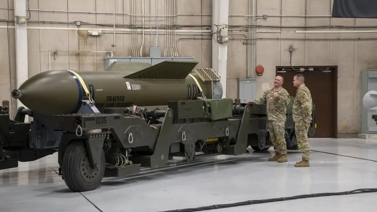 САЩ поръчва голямо количество бомби за разрушаване на бункери