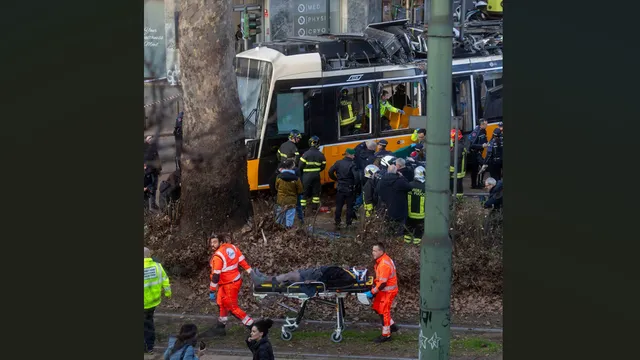 Трагедия в Милано: Трамвай катастрофира в центъра, 39 ранени