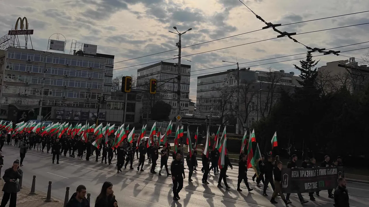 В София се проведе шествие по повод 3 март