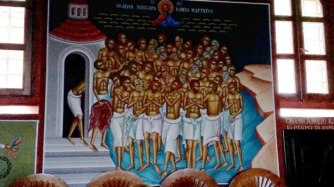 Православният календар почита Св. 42 мъченици в Амория