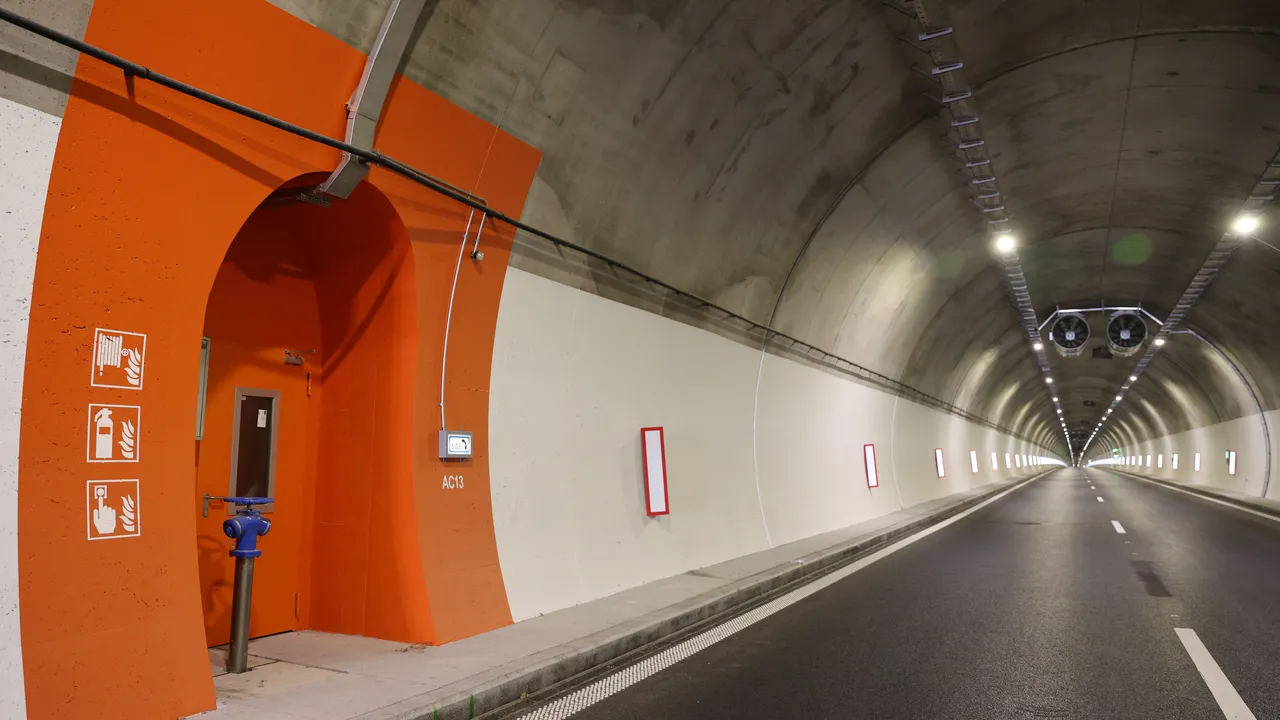 Временно ограничение на движението в тунел "Железница"