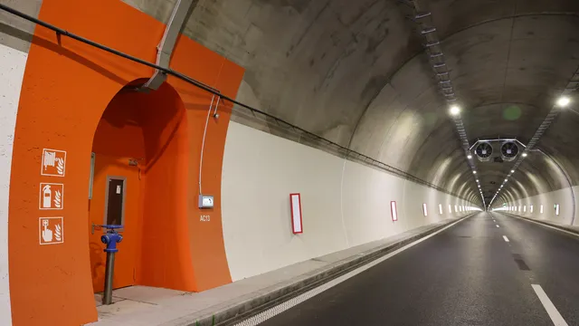 Временно ограничение на движението в тунел "Железница"