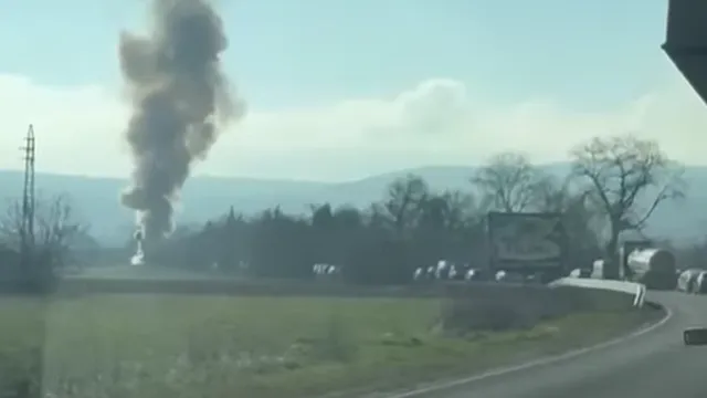 Запалил се е автобус между Стара Загора и Казанлък