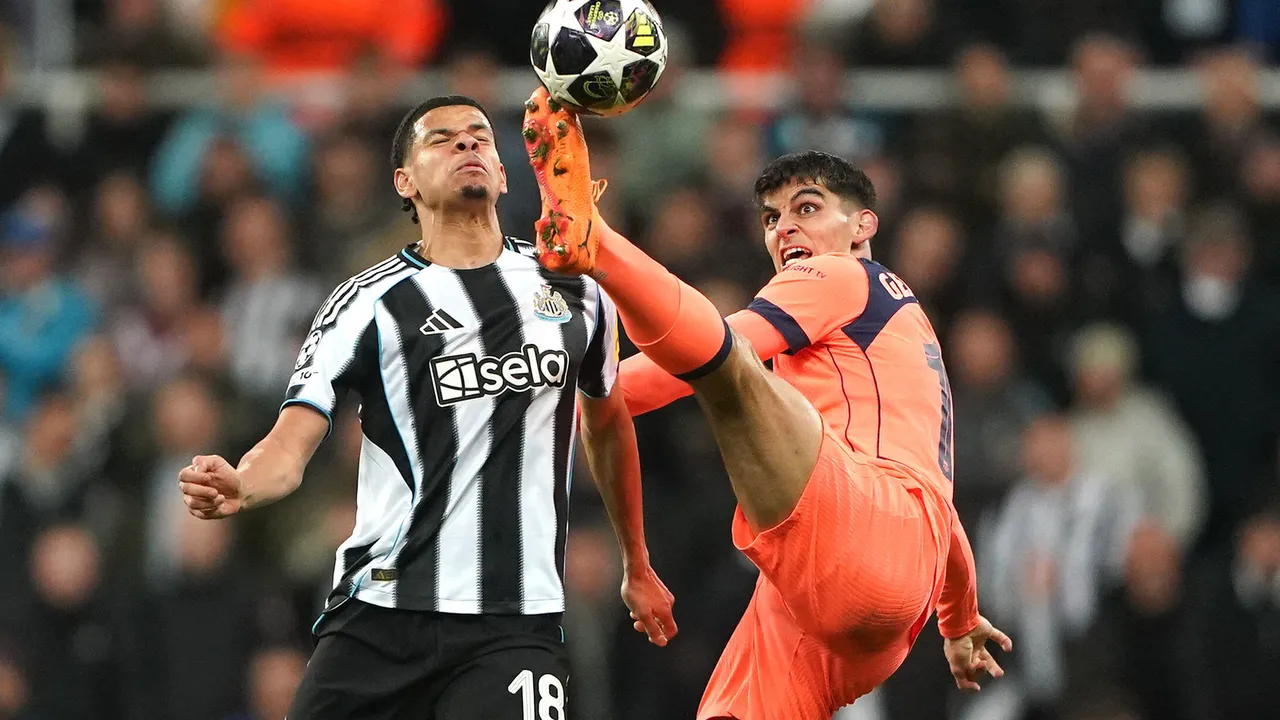 Късна дузпа на Ямал спаси Барселона срещу Нюкасъл