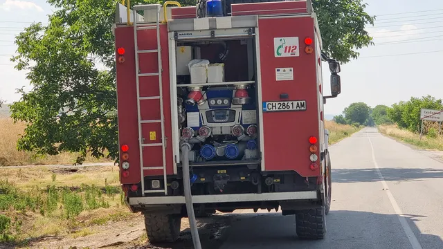 Пожар в склад в Самуилово унищожи тонове фураж