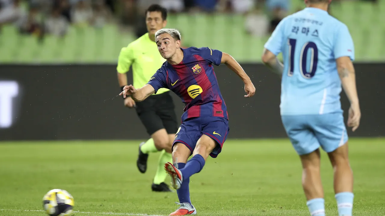 Гави се завръща в състава на Барса след половин година извън терените