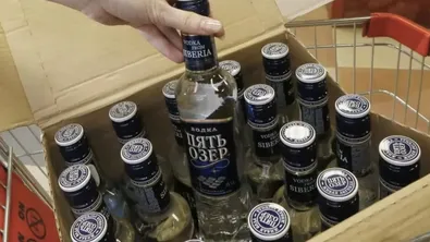 Рекордно поскъпване на водката в Русия