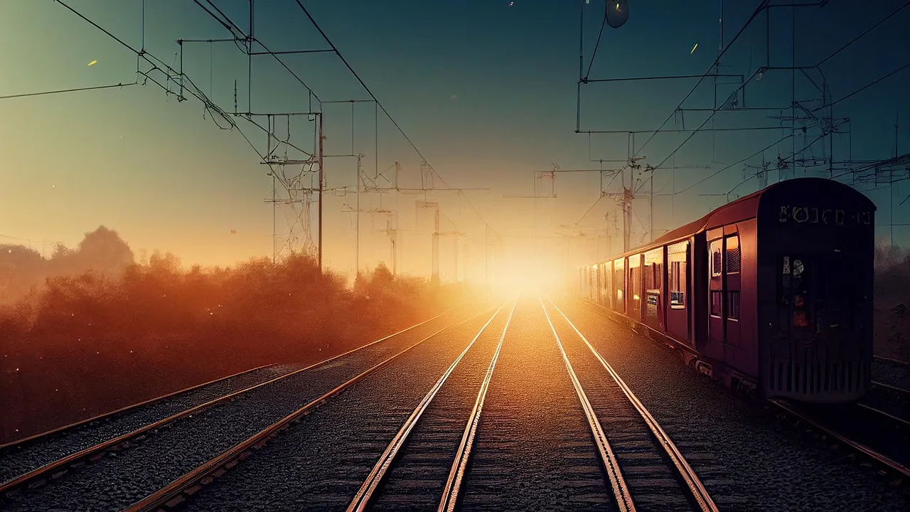 Семеен скандал във влак завърши с побой