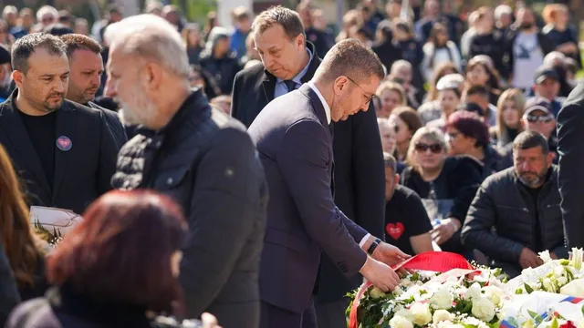 Мицкоски: Днес в Кочани отдаваме тихо, но дълбоко уважение към невинните животи, угаснали твърде рано