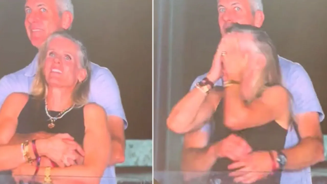 Хванатите с камера на концерт на Колдплей вече не са двойка