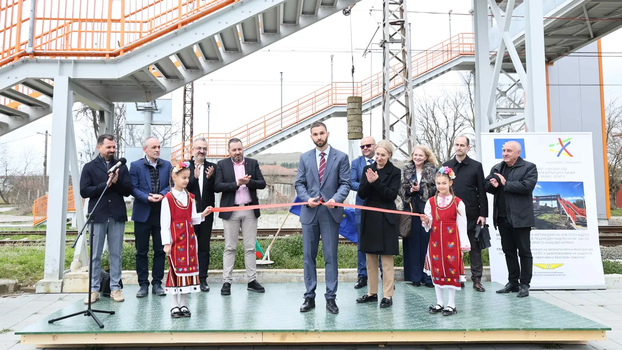 Зам.-министър Тюрк: Целта ни е да превърнем линията Пловдив-Бургас в съвременна и високотехнологична жп магистрала