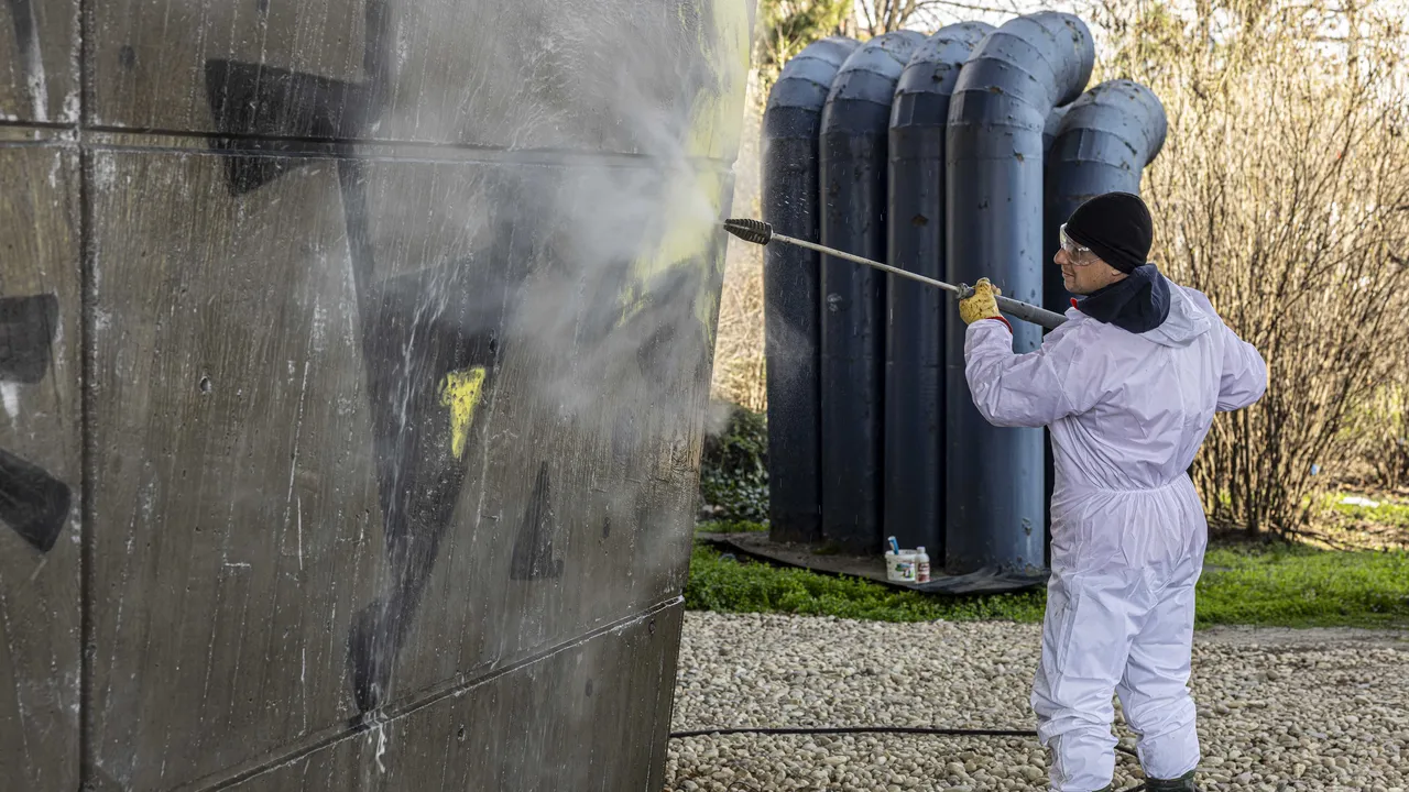 Започна акция за премахване на графити от фасади и обществени места в София
