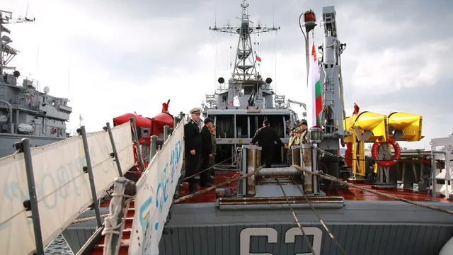 „Прибой“ влиза в международна военна мисия в Черно море