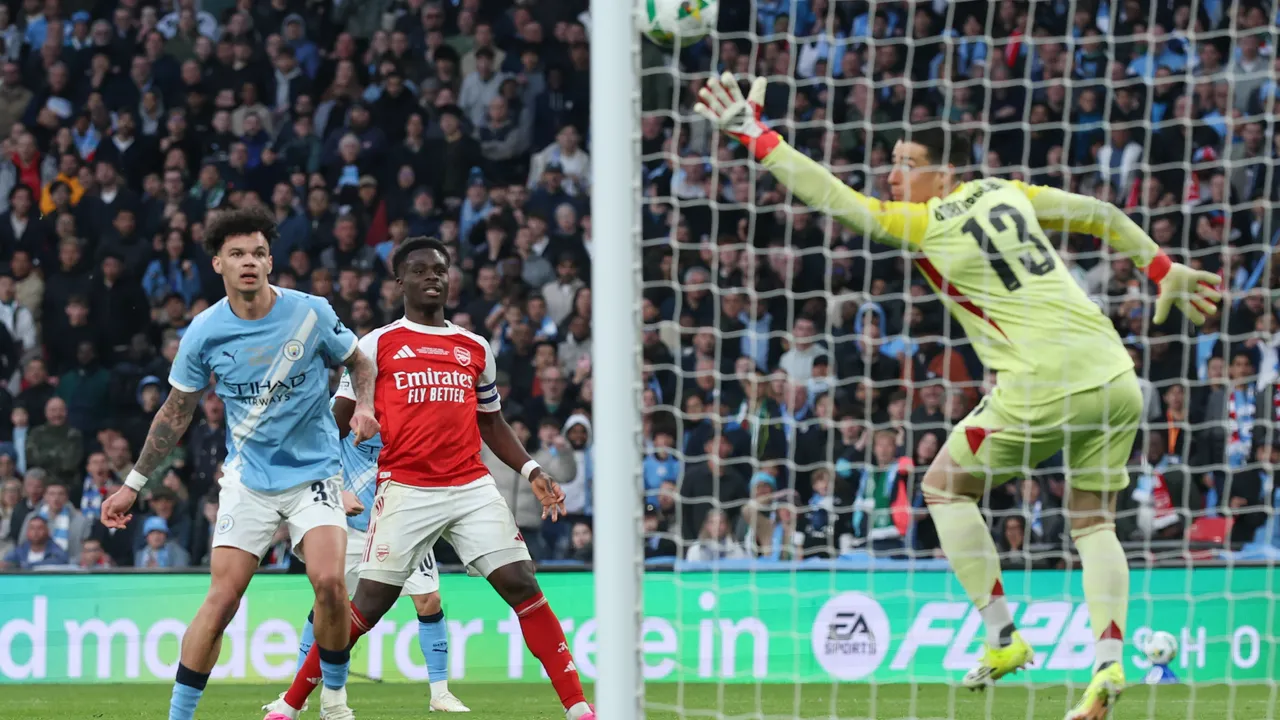 Манчестър Сити удари Арсенал във финала за Купата на лигата